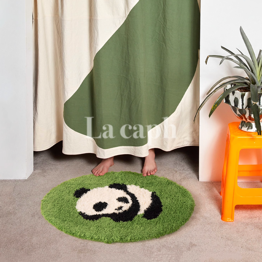 oval animal rug (3designs)