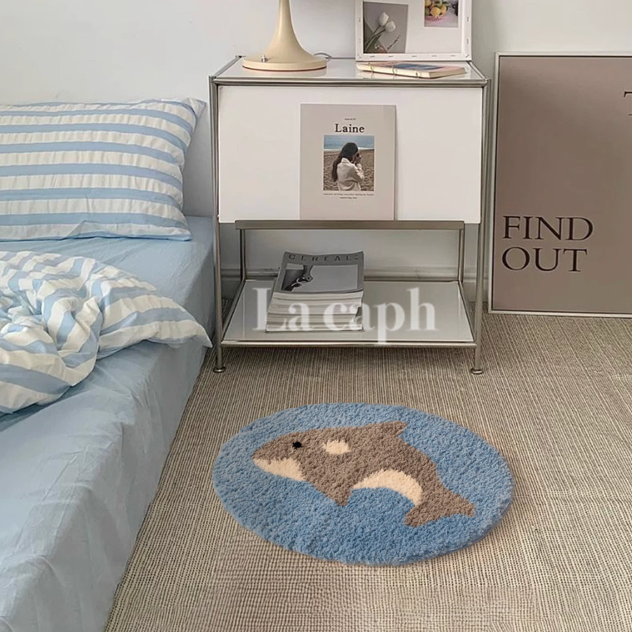 oval animal rug (3designs)