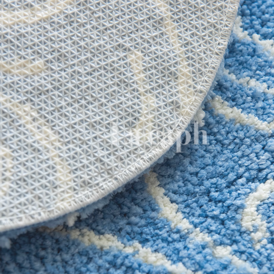 ocean ripple accent rug