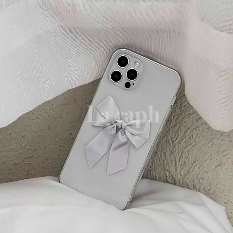 elegant ribbon iPhone case