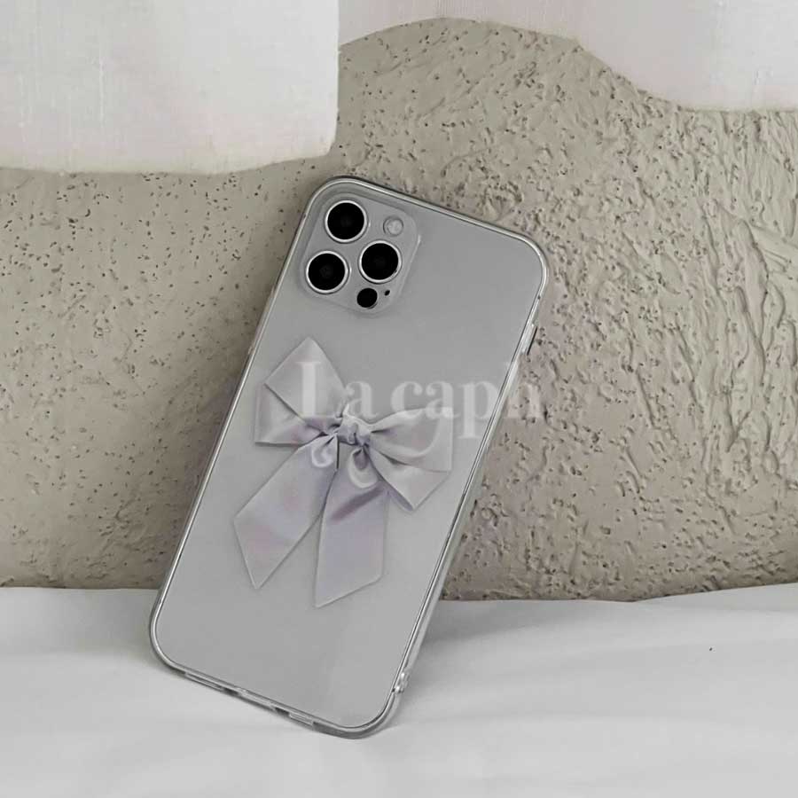 elegant ribbon iPhone case