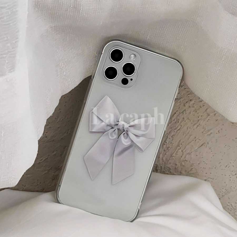 elegant ribbon iPhone case
