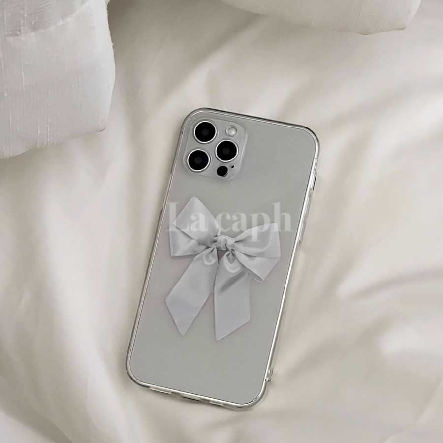 elegant ribbon iPhone case