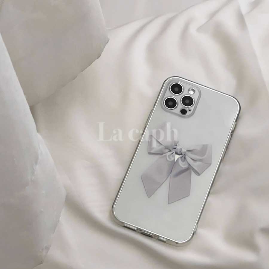 elegant ribbon iPhone case