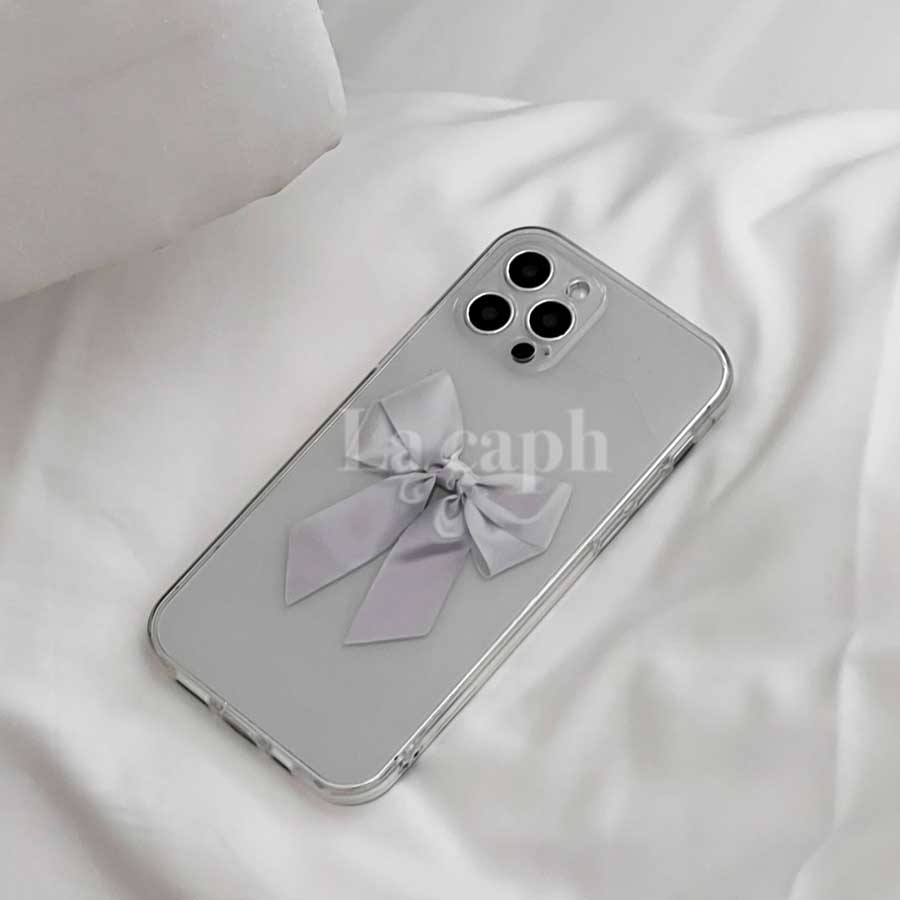 elegant ribbon iPhone case