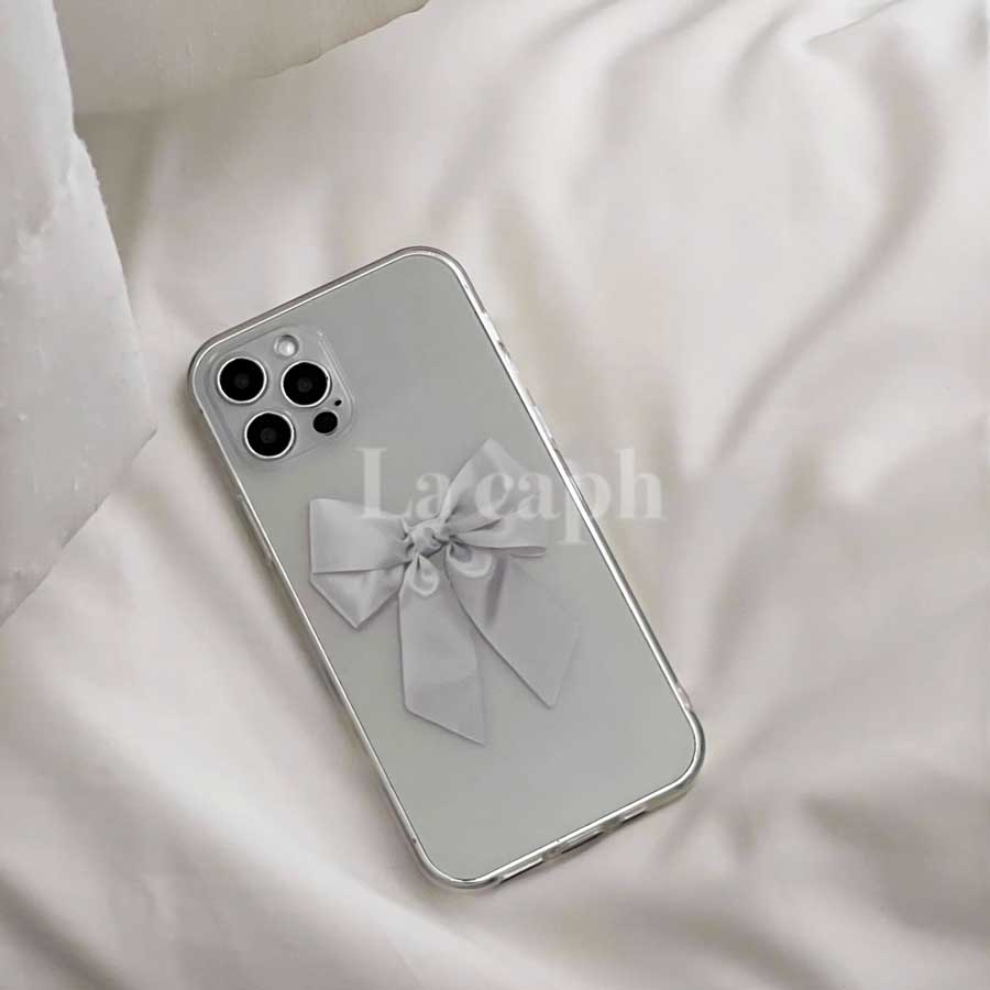 elegant ribbon iPhone case