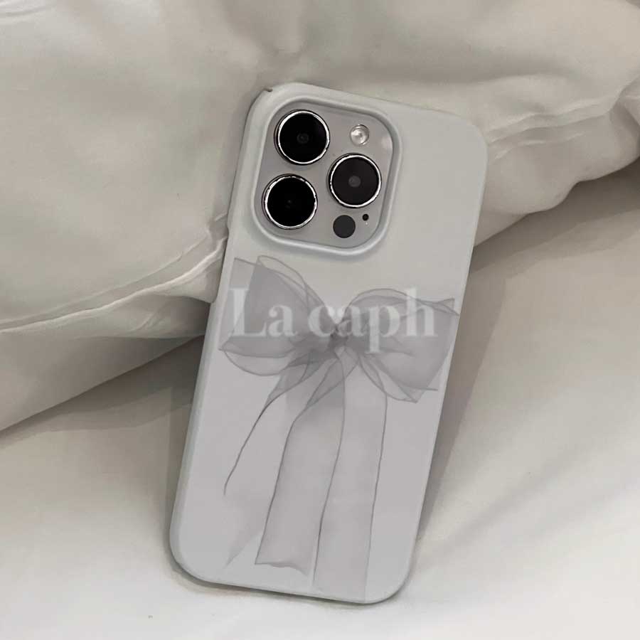 organza ribbon iPhone case