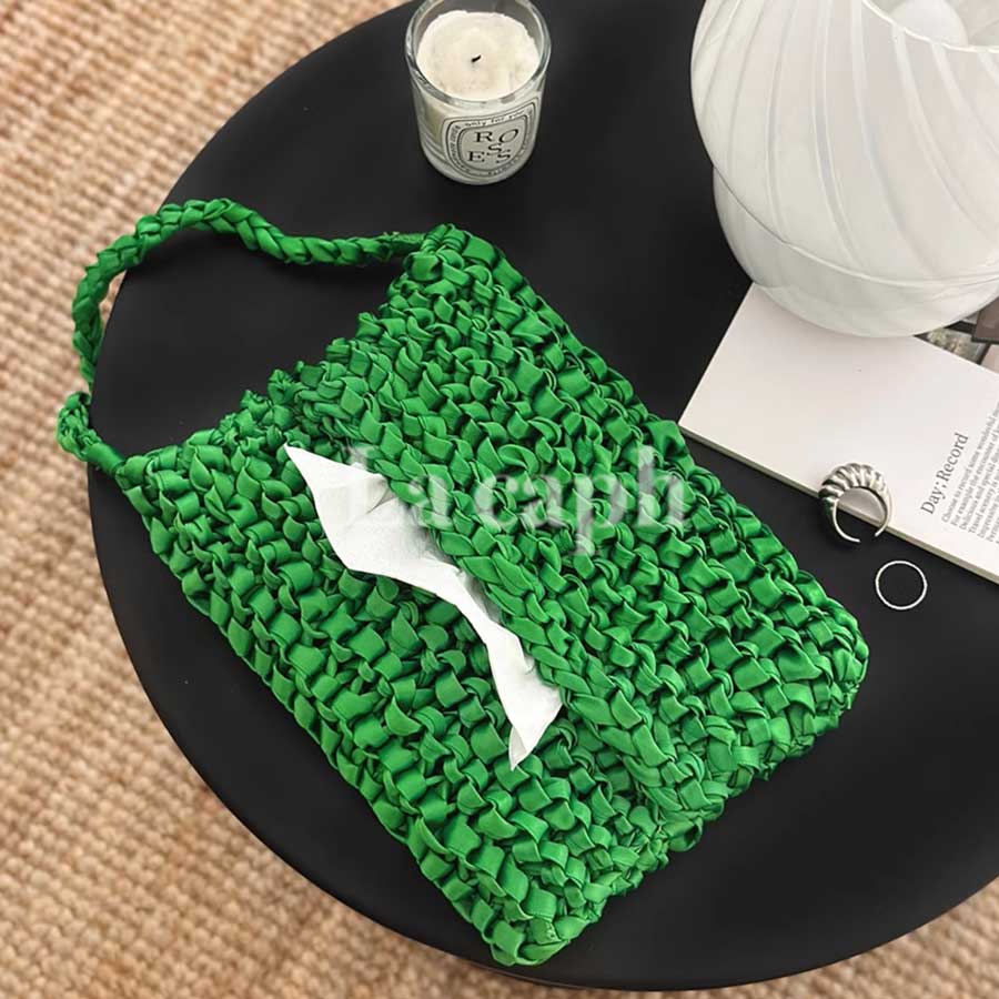 textured knit tissue case (3colors)