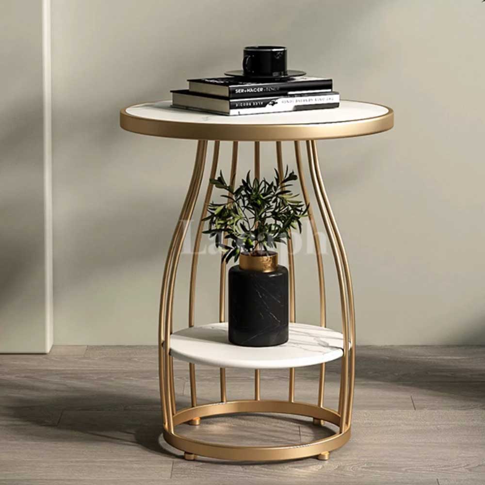 metal frame accent table (2colors)