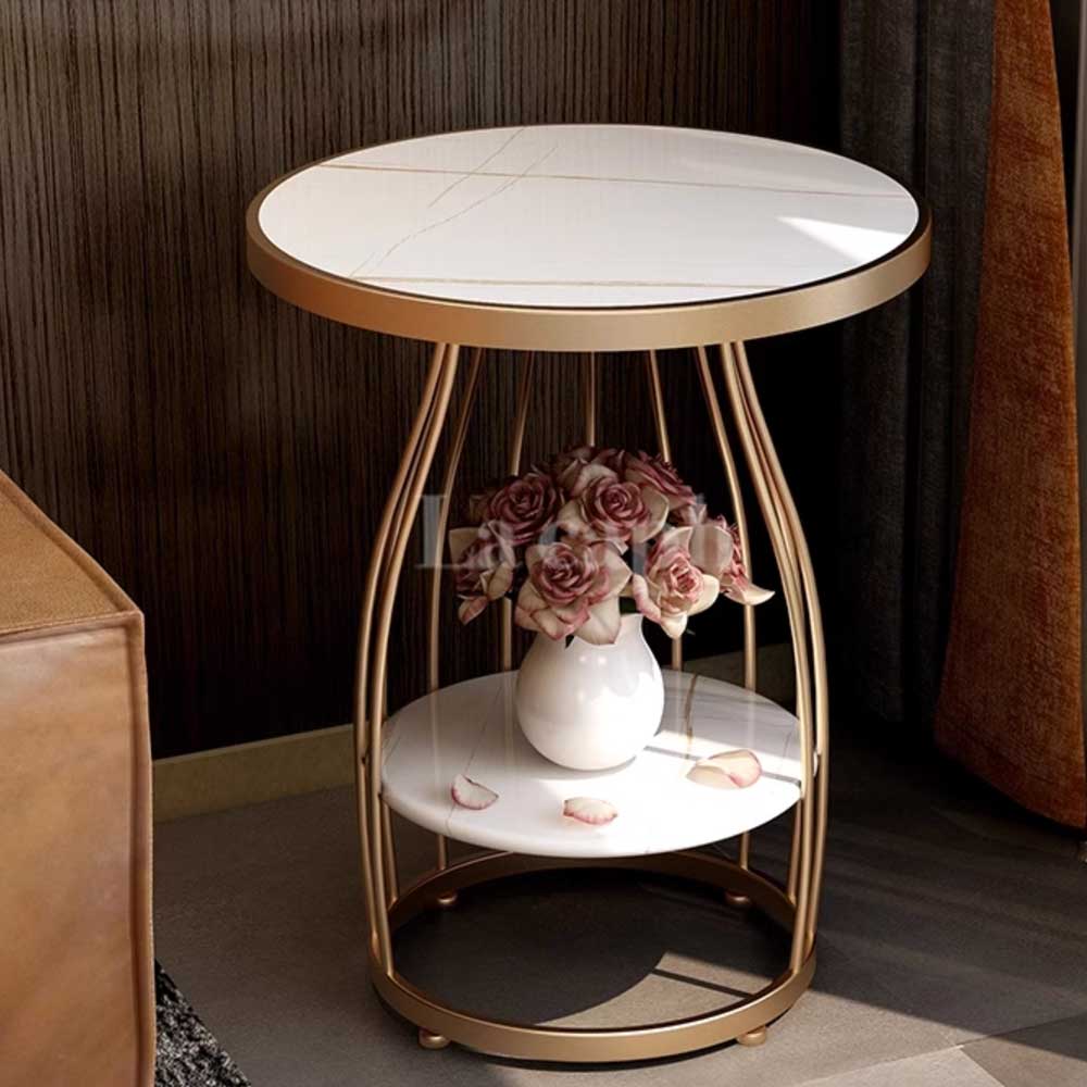 metal frame accent table (2colors)
