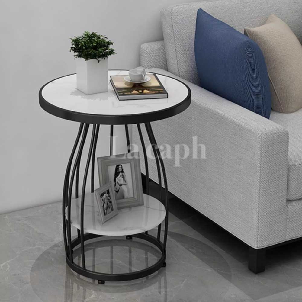 metal frame accent table (2colors)