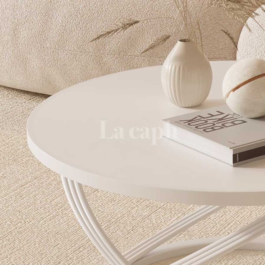 contemporary circular accent table (3colors)