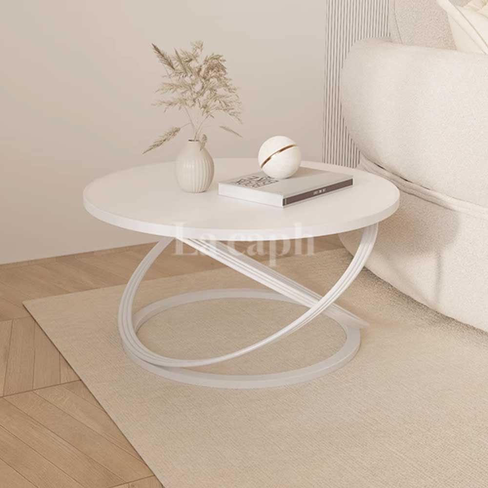 contemporary circular accent table (3colors)