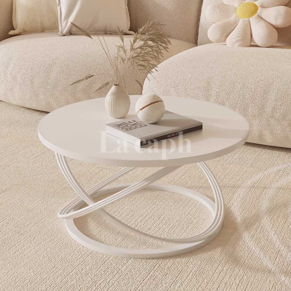 contemporary circular accent table (3colors)
