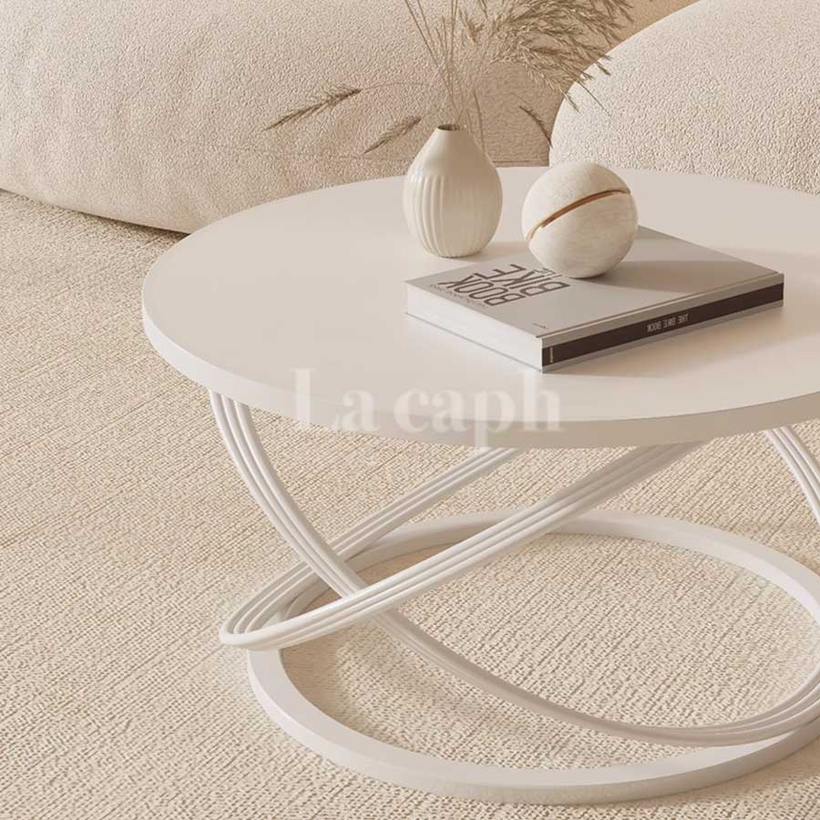 contemporary circular accent table (3colors)