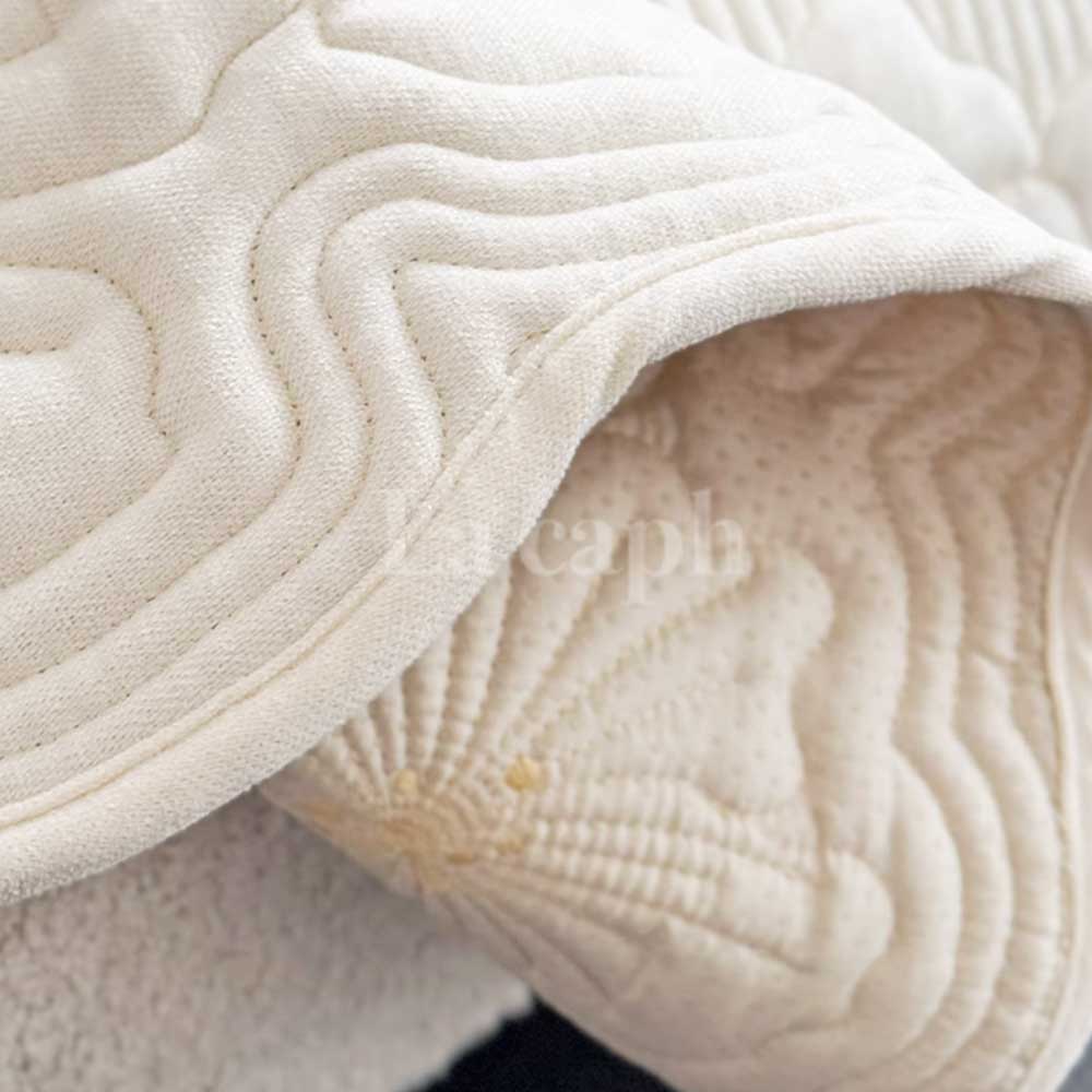 floral quilted sofa cover (3colors)