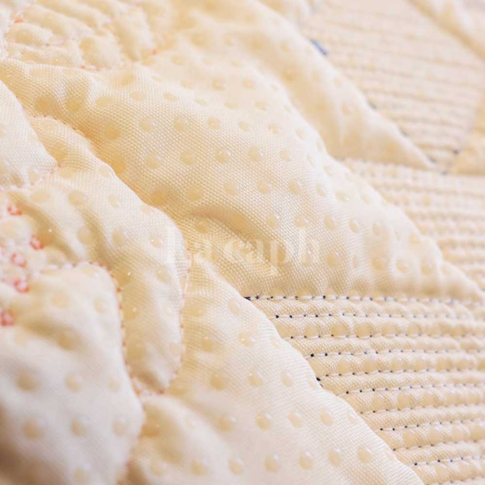 botanical embroidered sofa cover