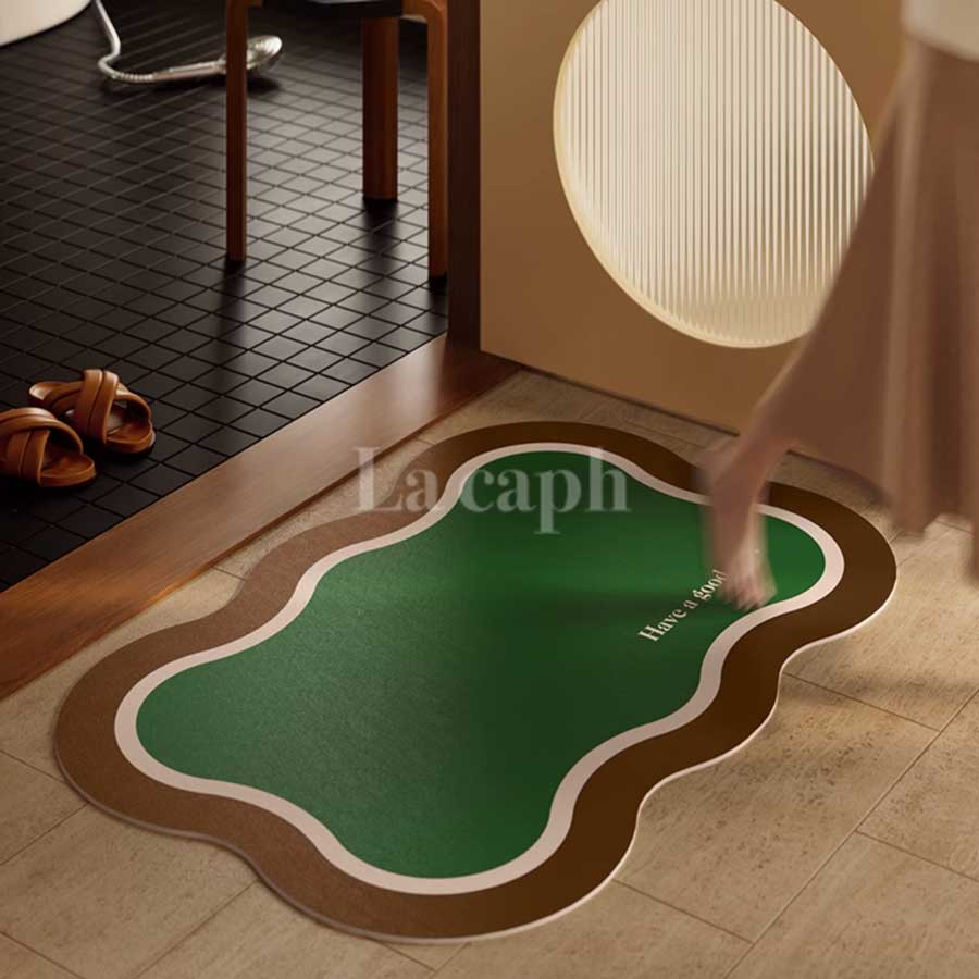 cloudy wave bath mat (10colors)