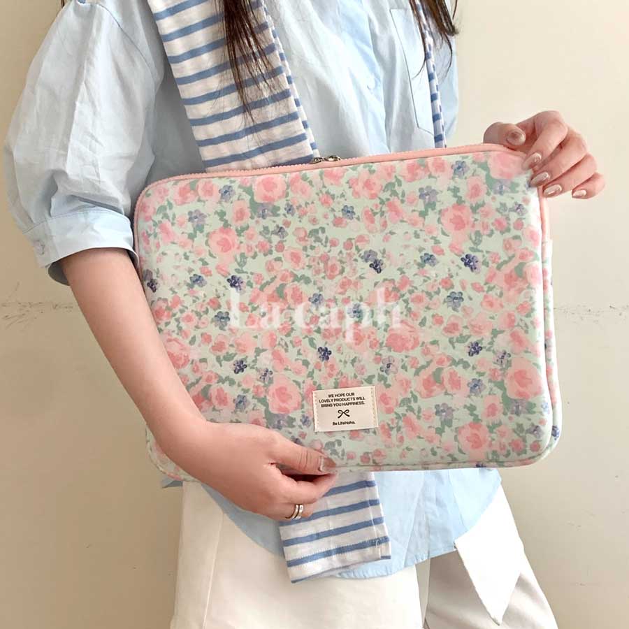 vintage floral PC bag