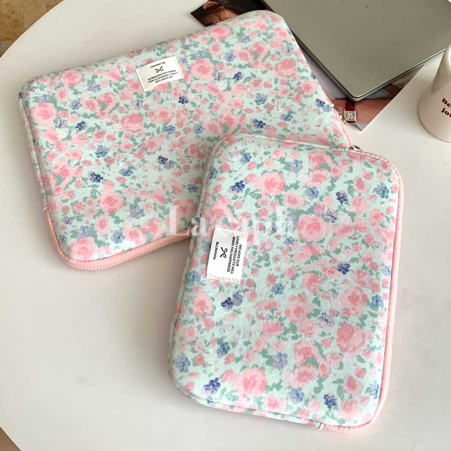 vintage floral PC bag