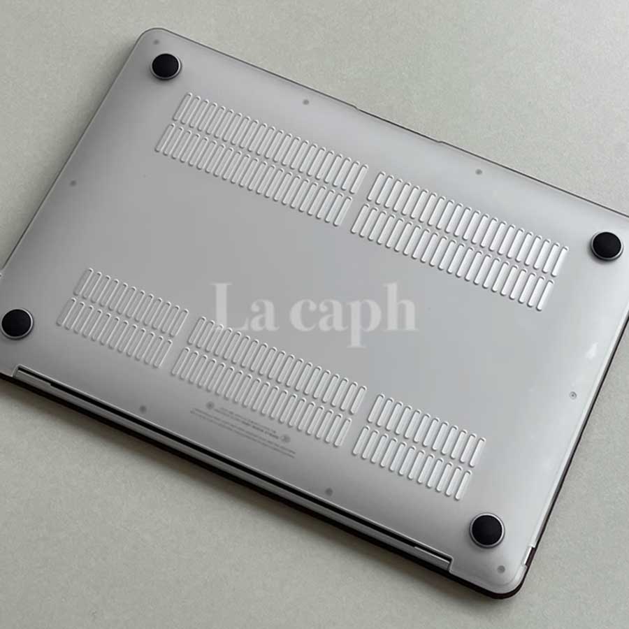 metallic leather Macbook case