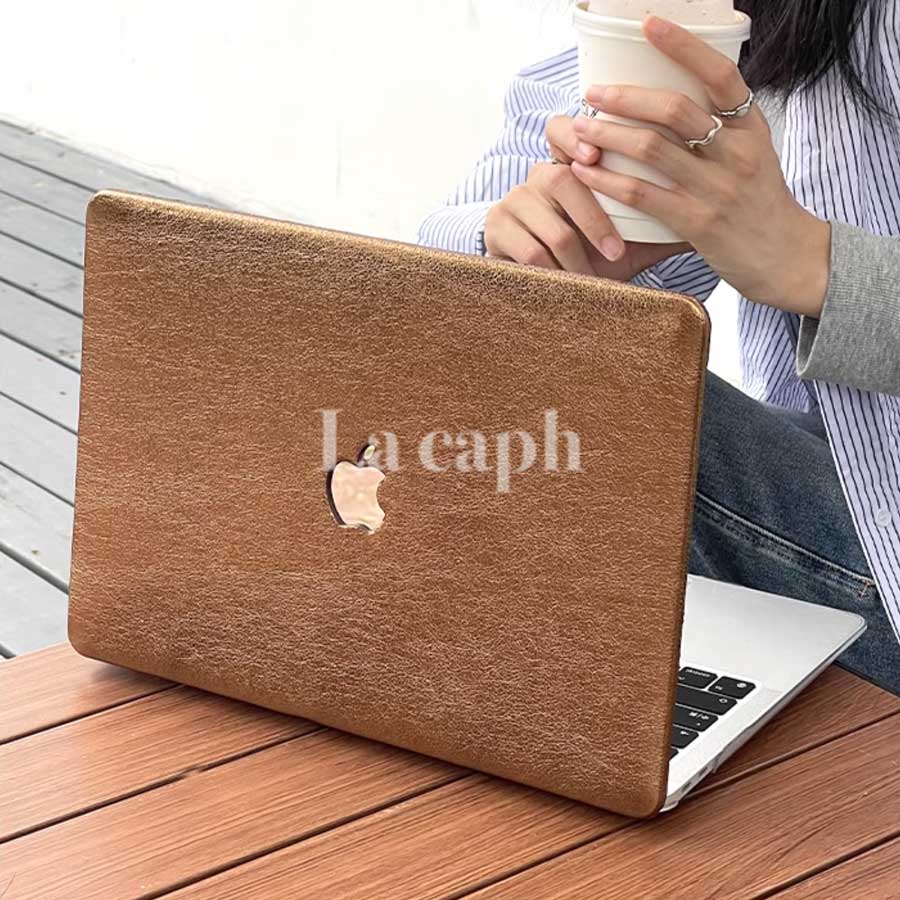metallic leather Macbook case