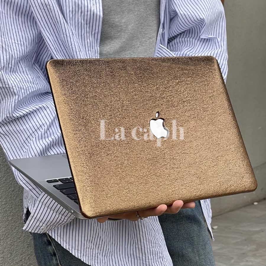 metallic leather Macbook case