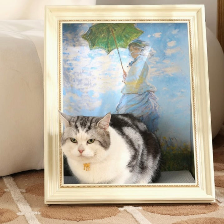 world art design cat scratcher (5design)