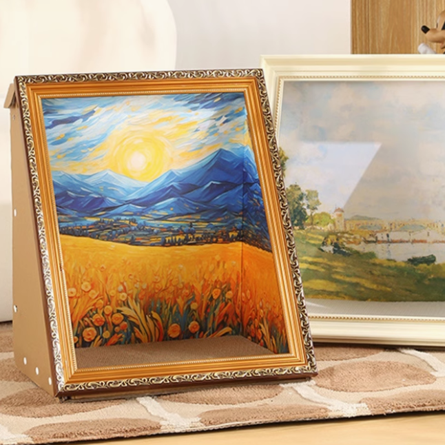 world art design cat scratcher (5design)