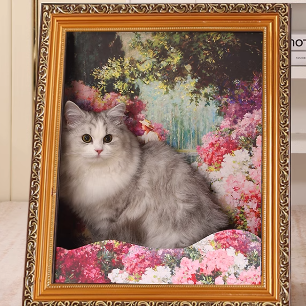 4d world art design cat scratcher (2design)