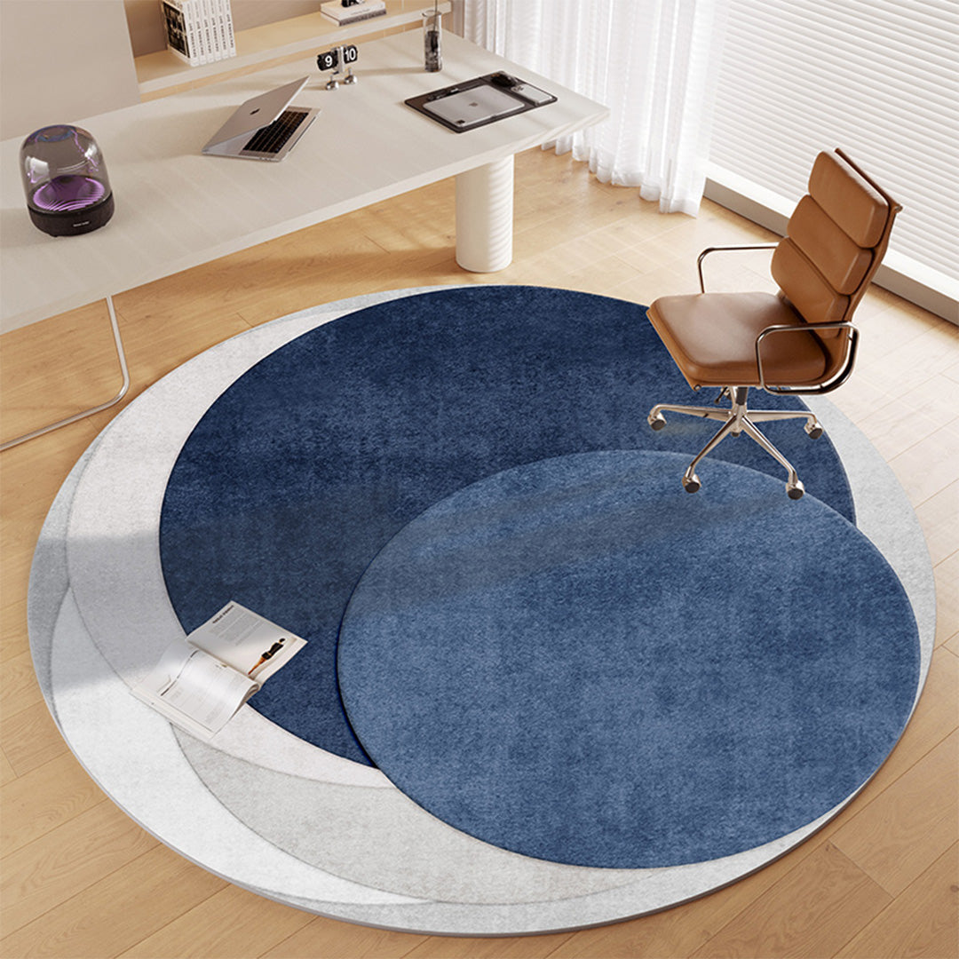 luxury mix color round mat(4colors)