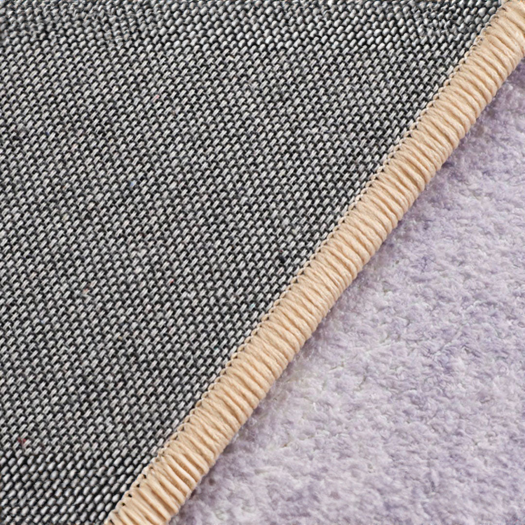 modern design purple pattern square carpet
