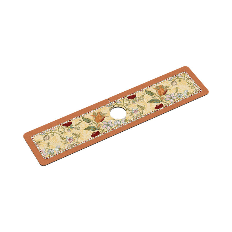 elegant flower bathroom coaster