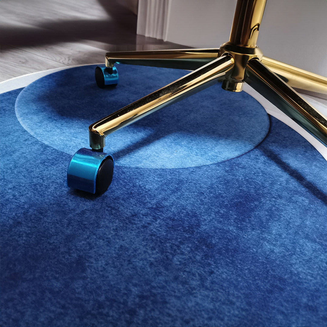 luxury mix color round mat(4colors)