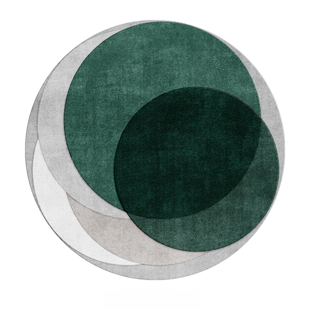 luxury mix color round mat(4colors)