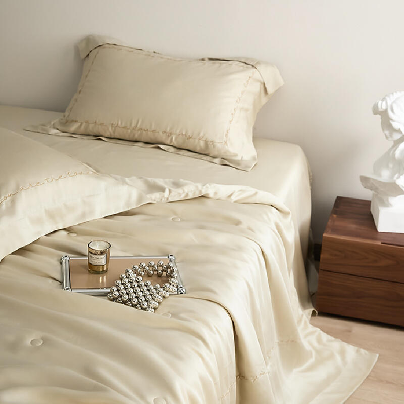 5color simple frill quilt & pillow sheets set