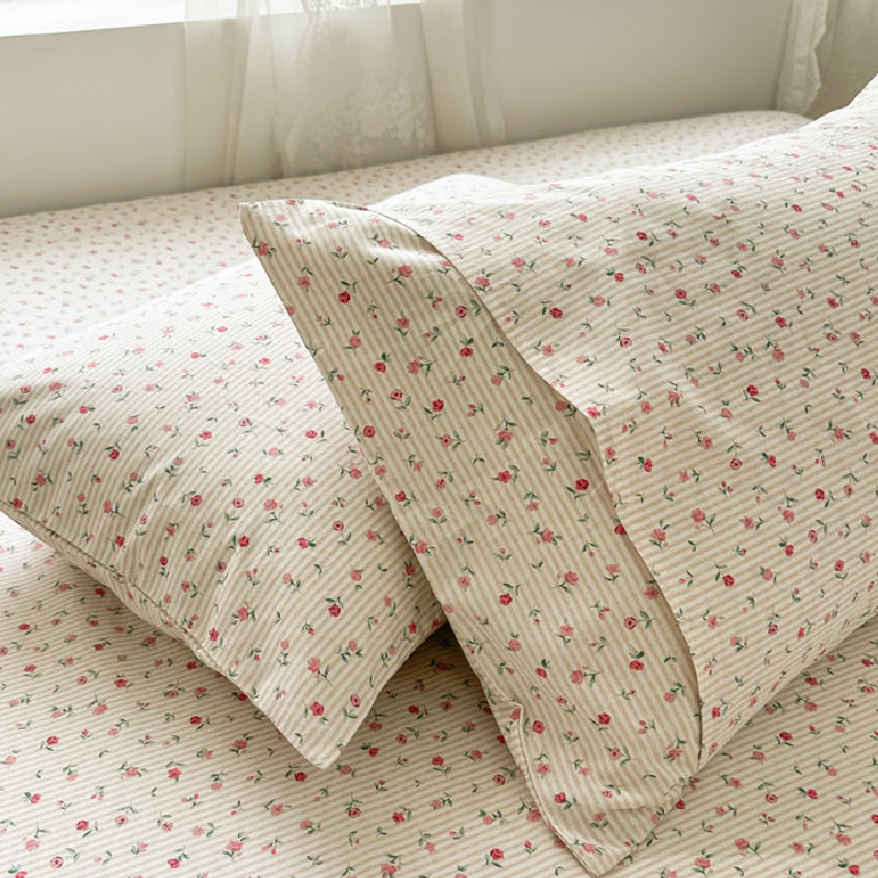 14design girly floral box mattress sheets