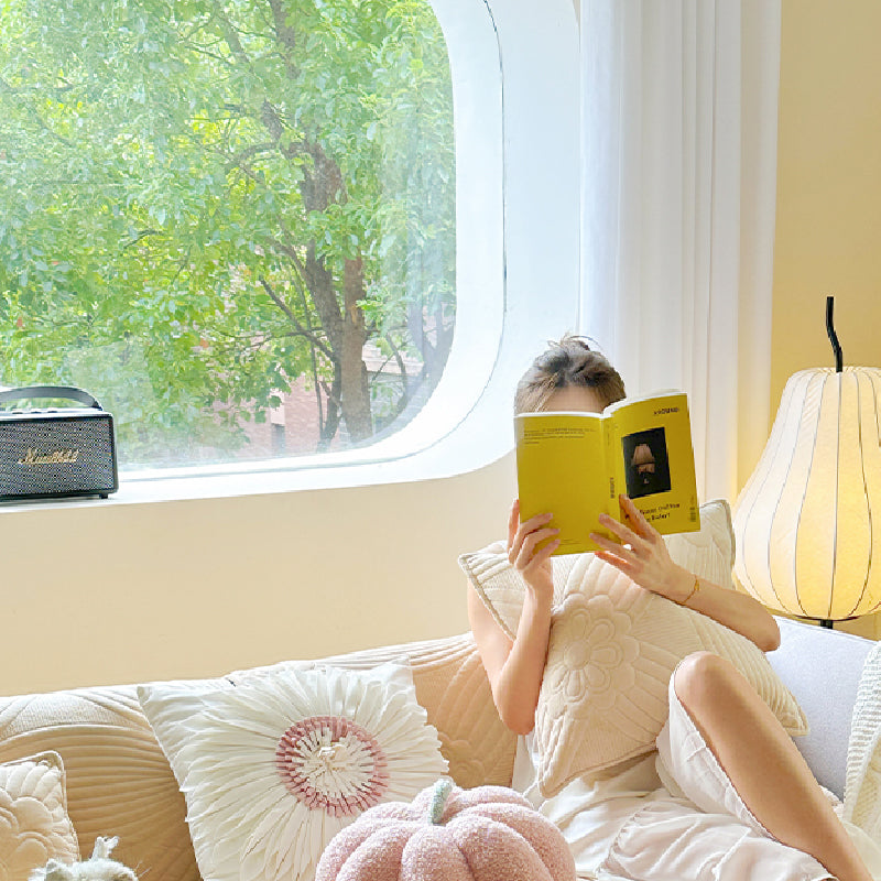 7color pastel quilting flower cushion