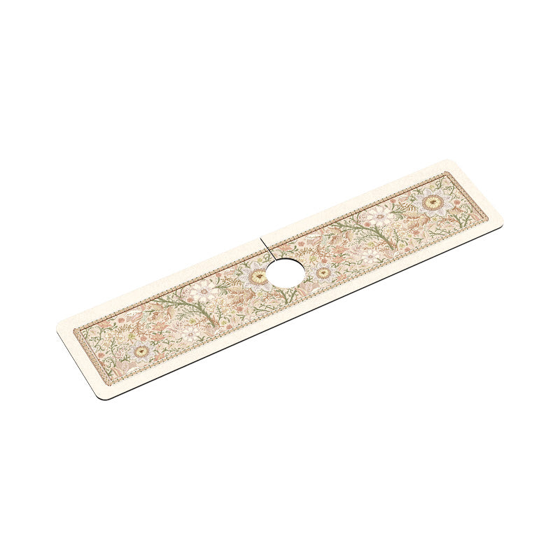 elegant flower bathroom coaster