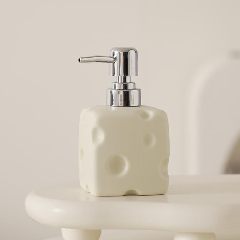 5color cheese soap bottle