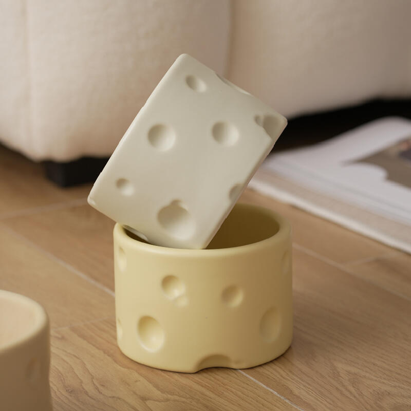 5color cheese ceramic food bowl