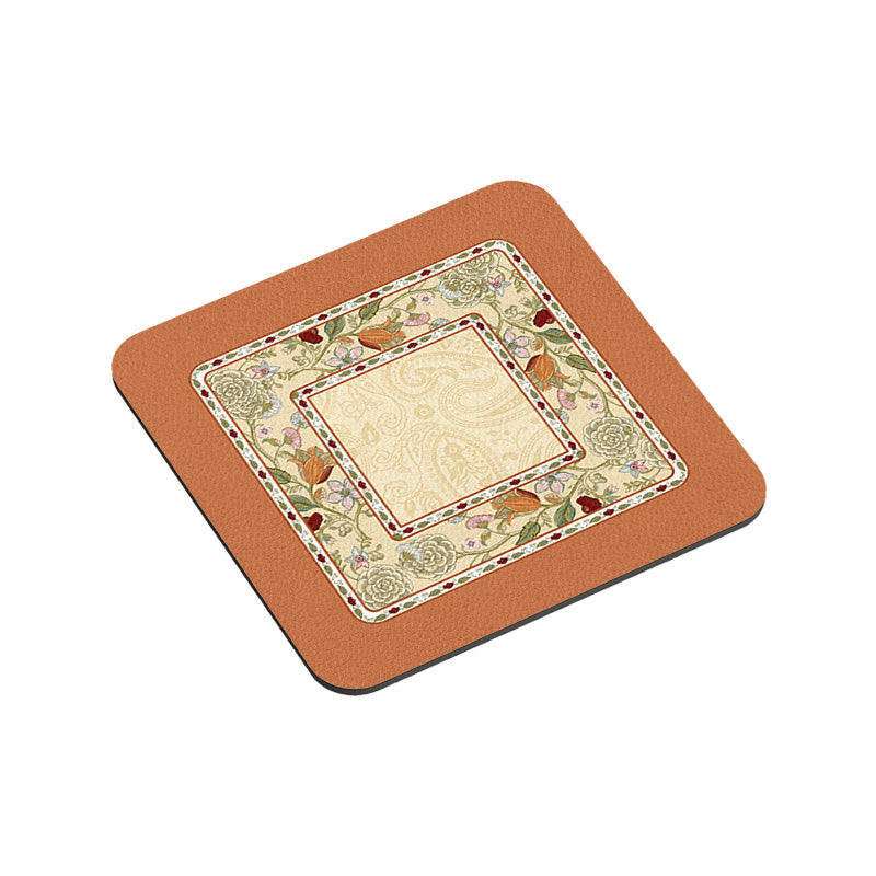 elegant flower bathroom coaster