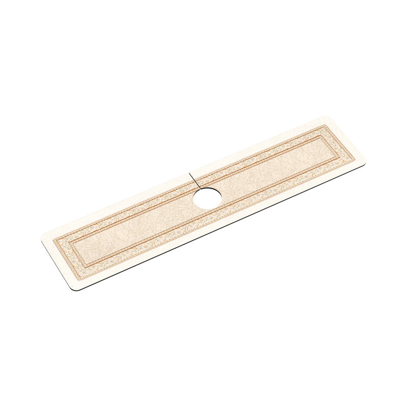 elegant flower bathroom coaster