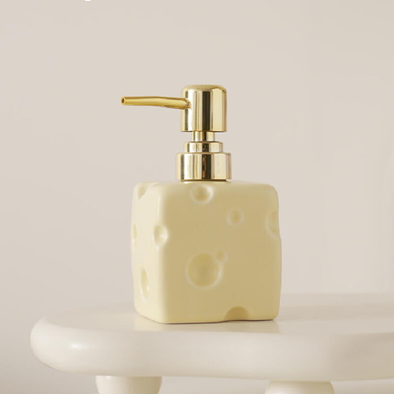 5color cheese soap bottle