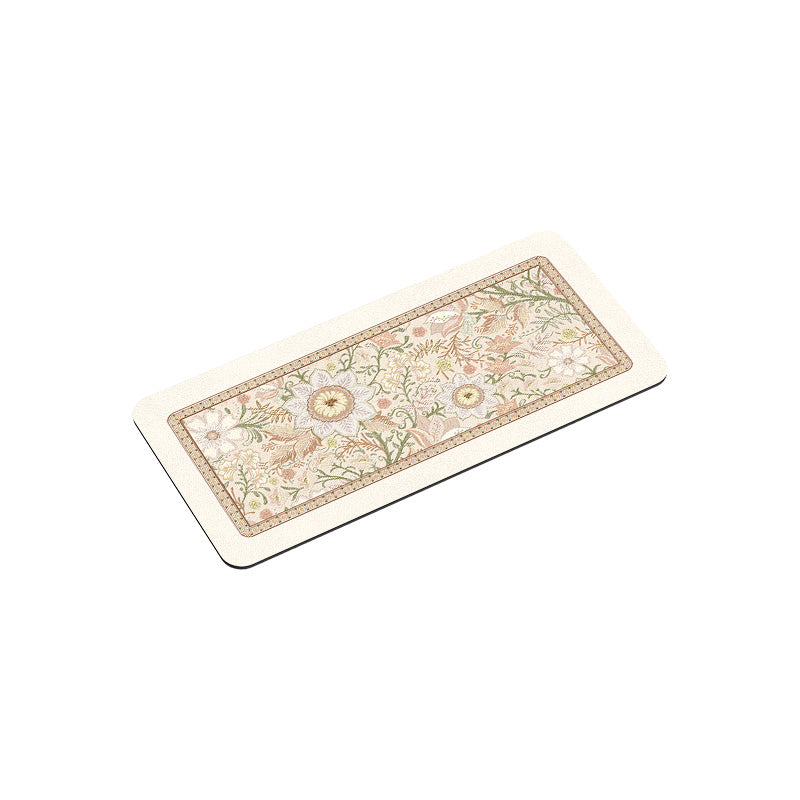 elegant flower bathroom coaster