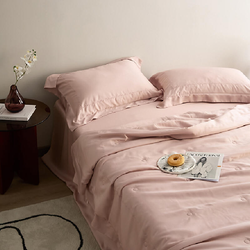 5color simple frill quilt & pillow sheets set