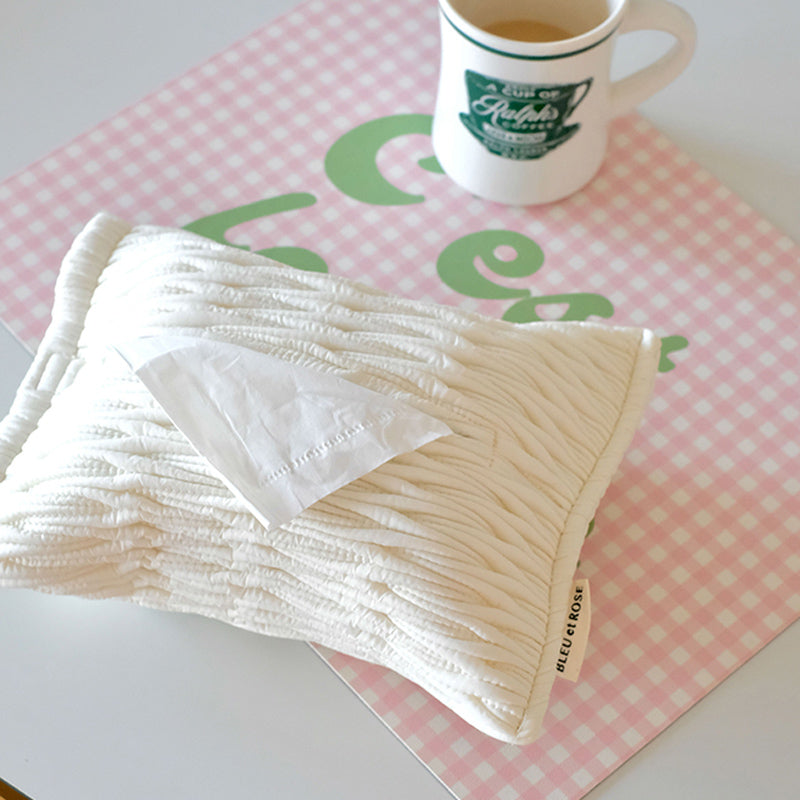 2color fine stitch tissue case