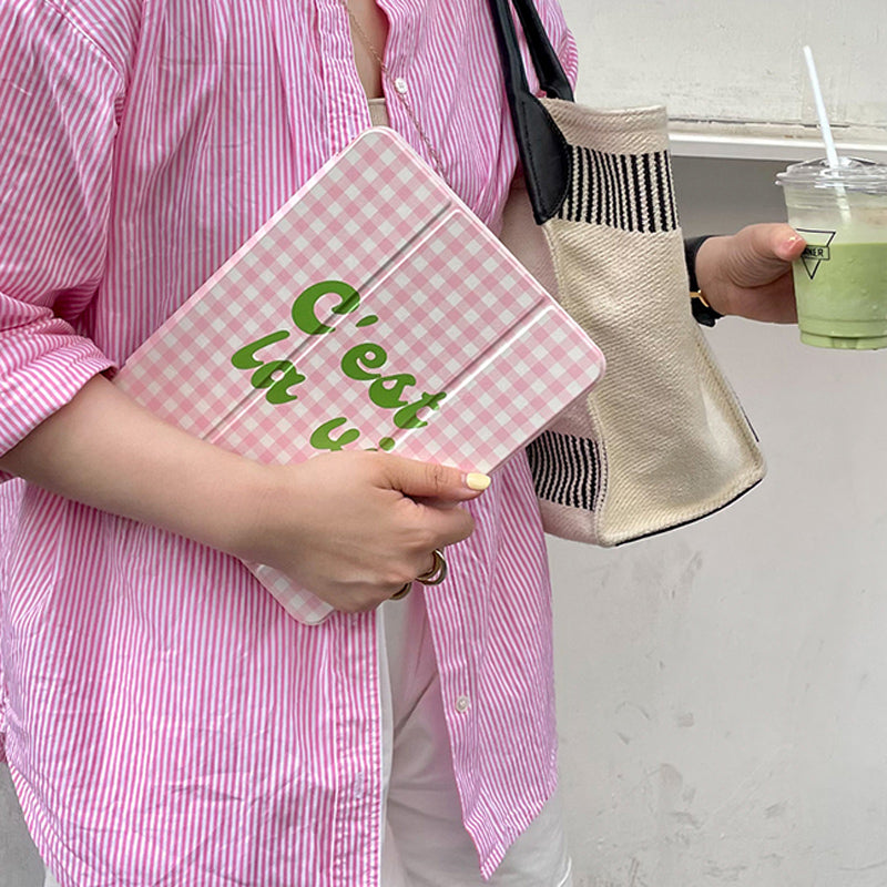 3design retro pastel iPad case