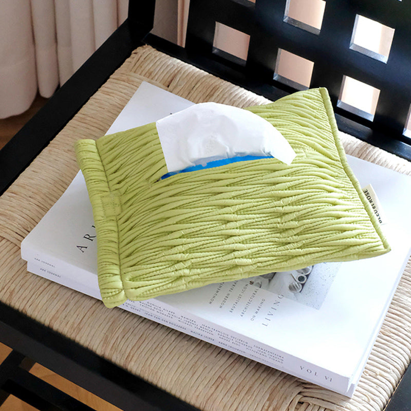 2color fine stitch tissue case