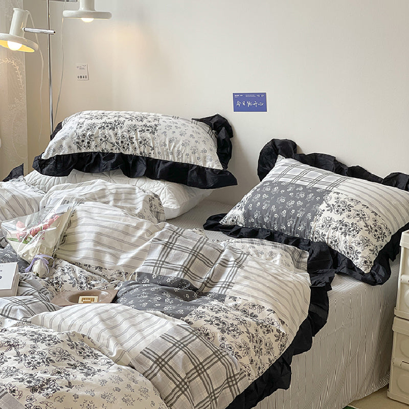 15design frill flower bedlinen set